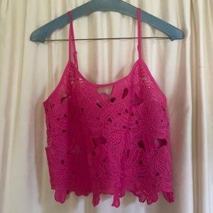 Pink do & be Crop Top